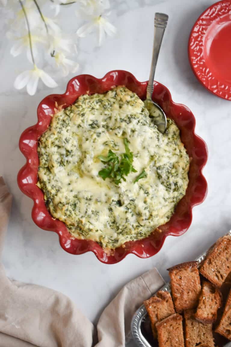 Hot Spinach and Artichoke Dip