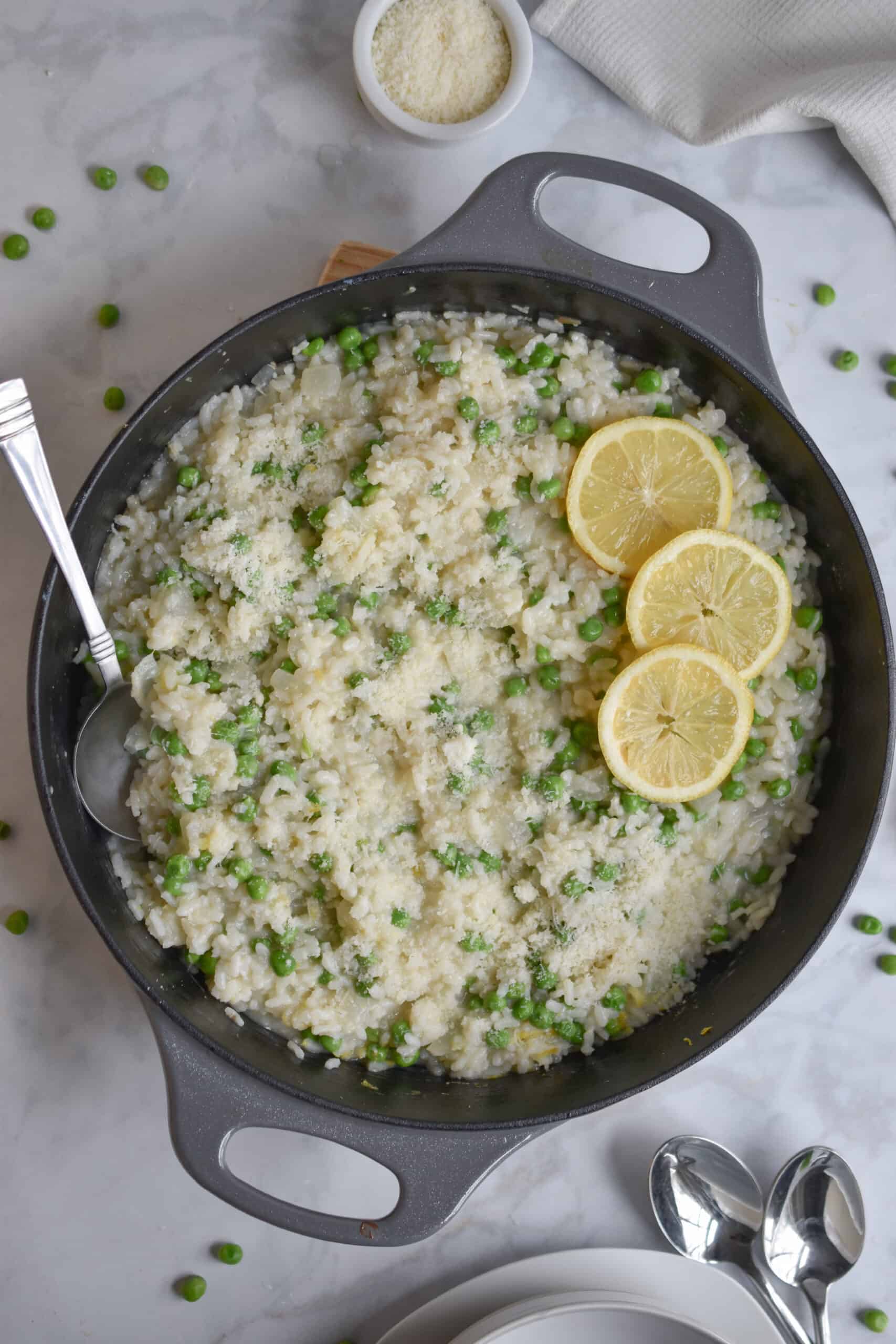 Spring Pea Risotto