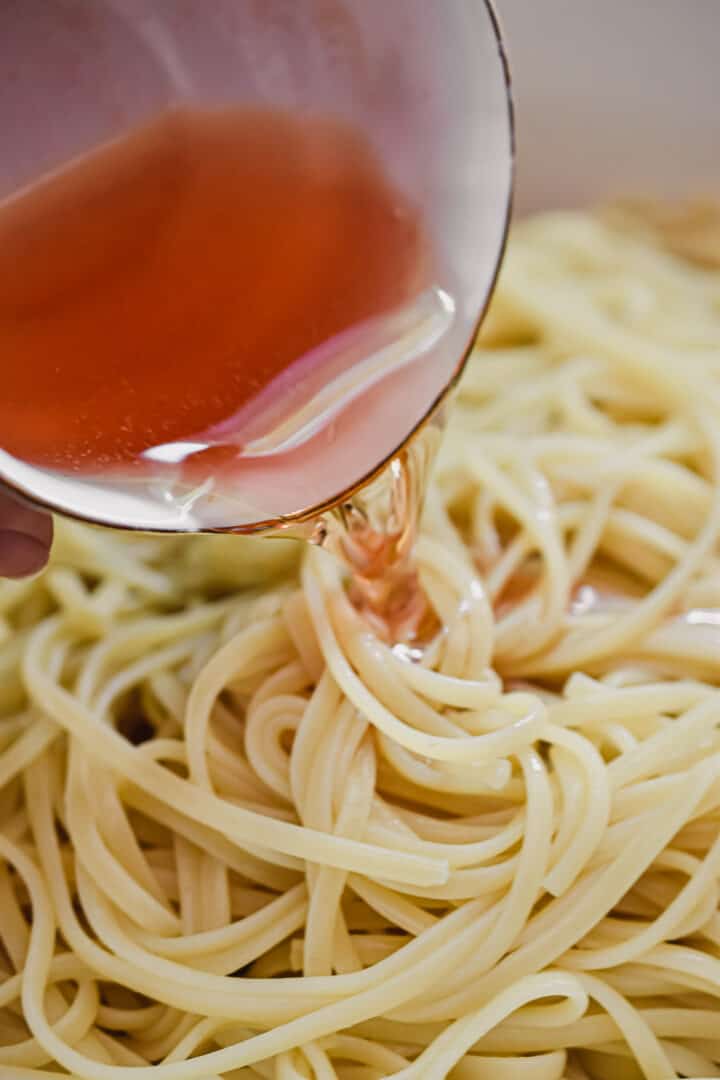 Cold Linguine Pasta Salad Lynn's Way of Life