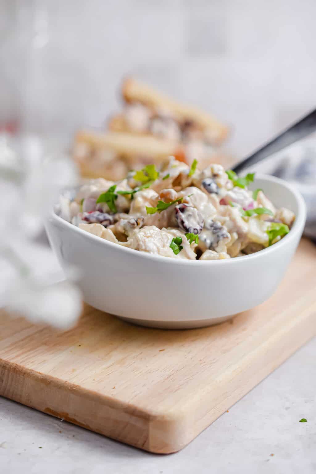 Easy Cranberry Walnut Chicken Salad Lynn's Way of Life