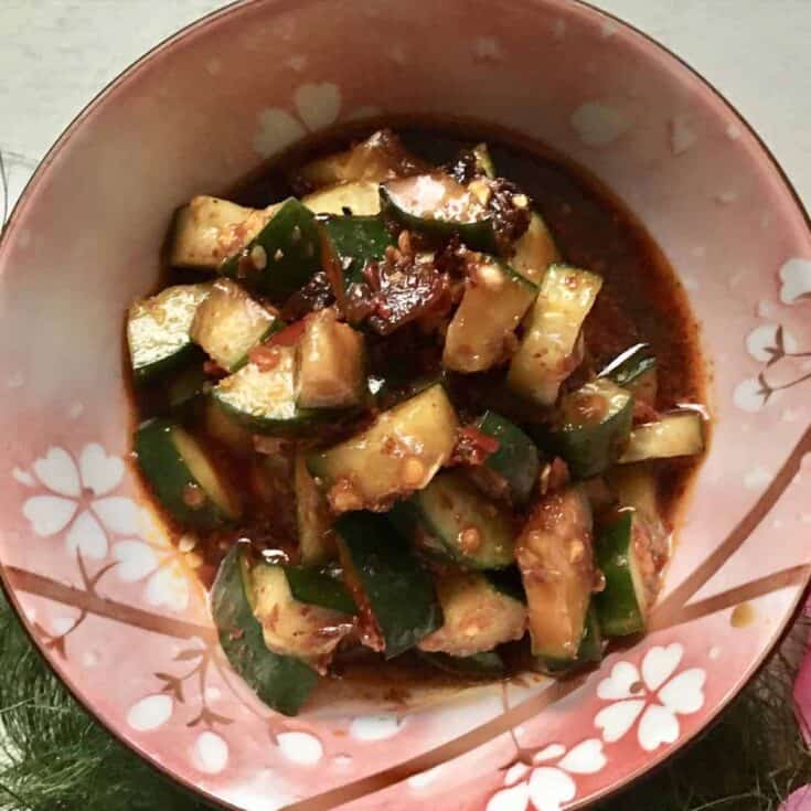 Image for Easiest Cold Cucumber Salad Recipe