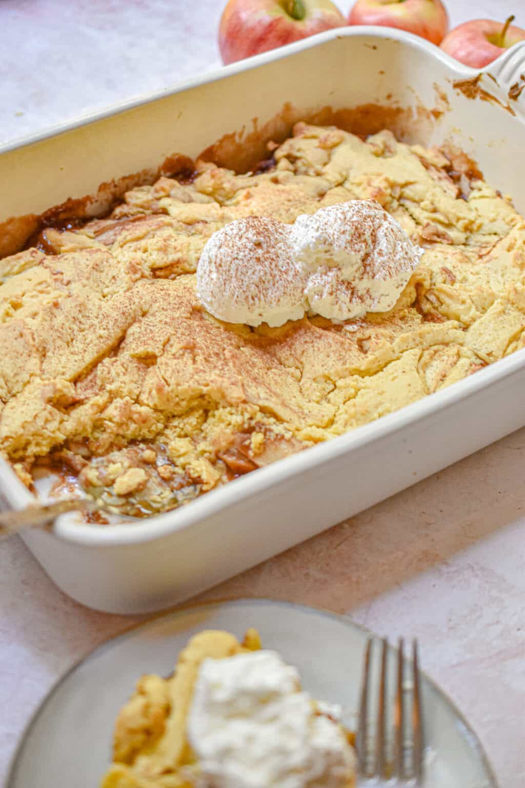 Easy Apple Cobbler with Cake Mix Lynn's Way of Life