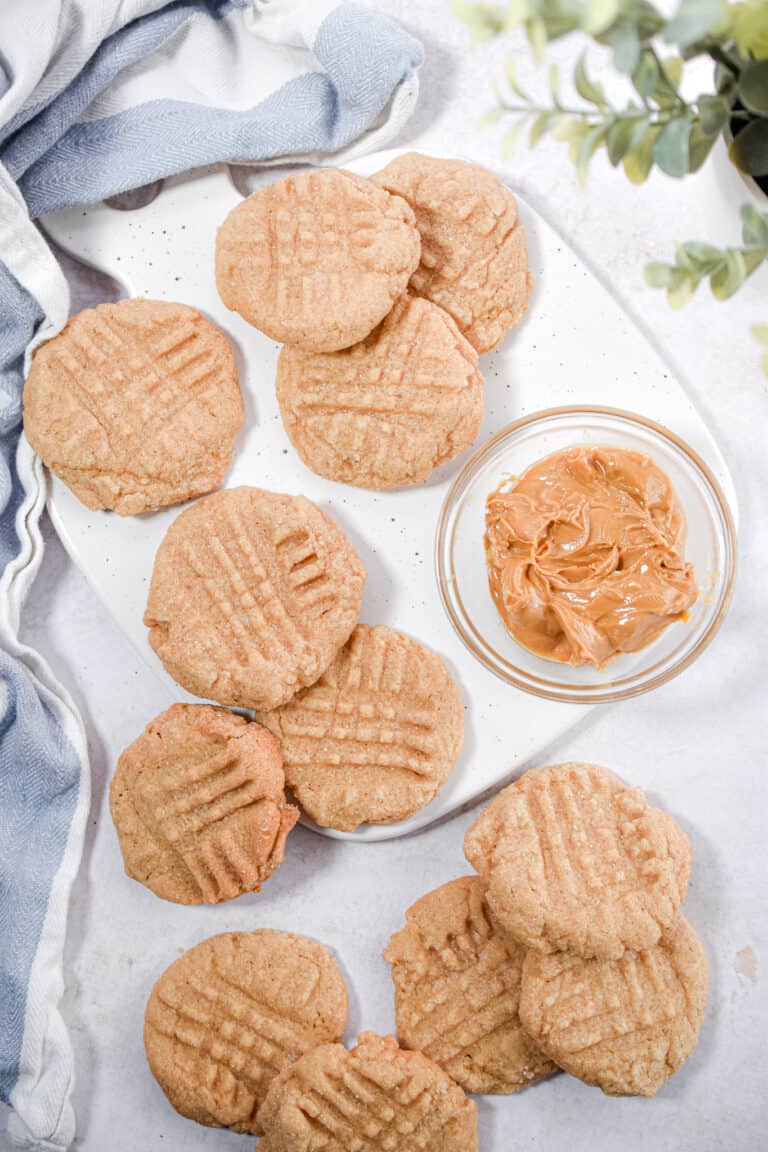 Simple Pancake Mix Peanut Butter Cookies Lynn's Way of Life