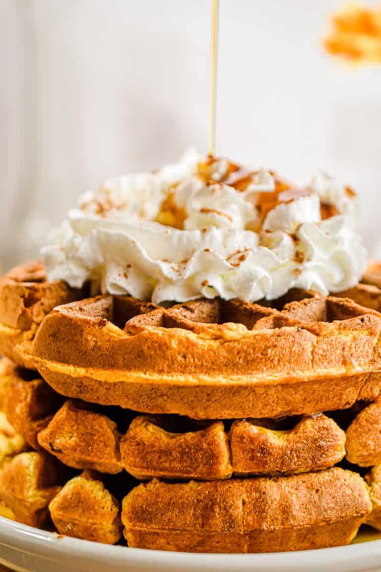 Pumpkin Waffles with Pancake Mix Lynn's Way of Life