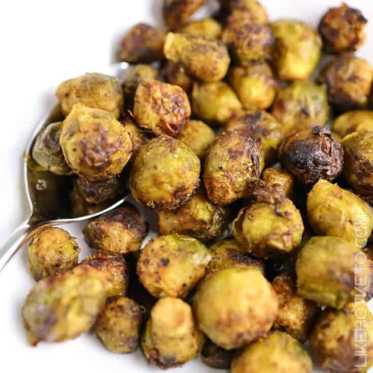 Image for Crispy Air Fryer Brussels Sprouts - From Frozen or Fresh!