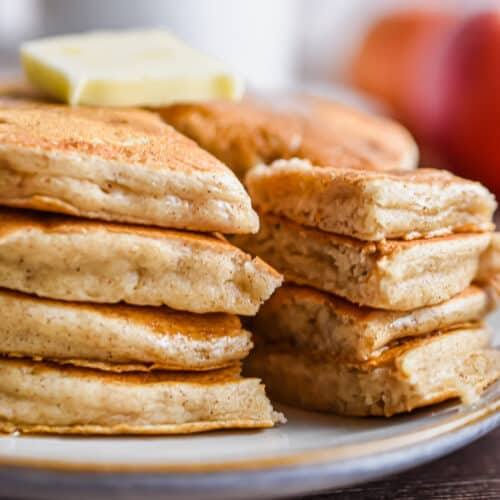 Applesauce Pancakes with Cinnamon Lynn's Way of Life