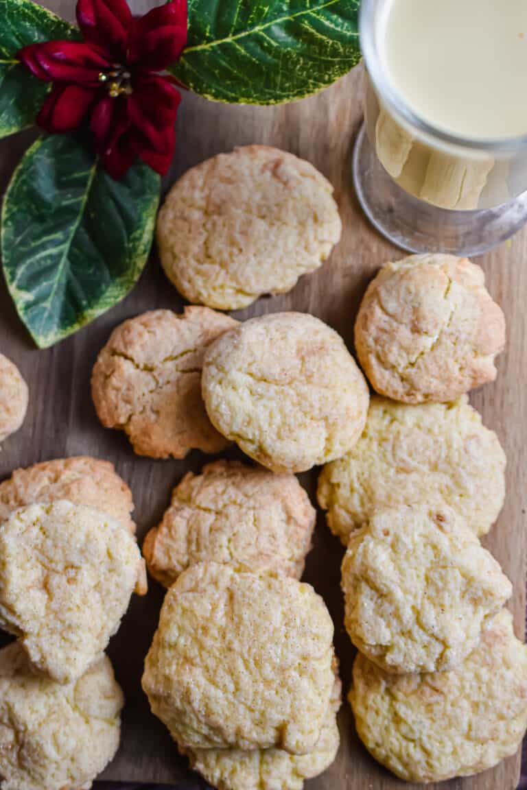 The Best Eggnog Snickerdoodle Cookies! Lynn's Way of Life