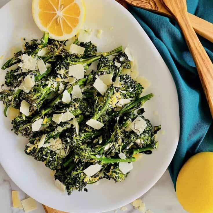 Image for Air Fryer Broccolini with Lemon & Parmesan