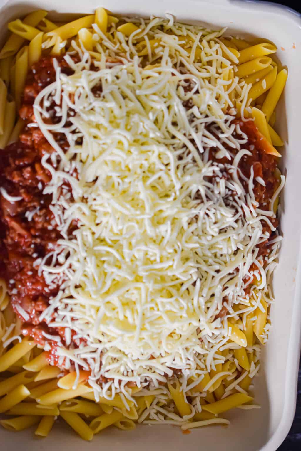 Meaty Marinara Baked Pasta (Easy Weeknight Dinner!) Lynn's Way of Life