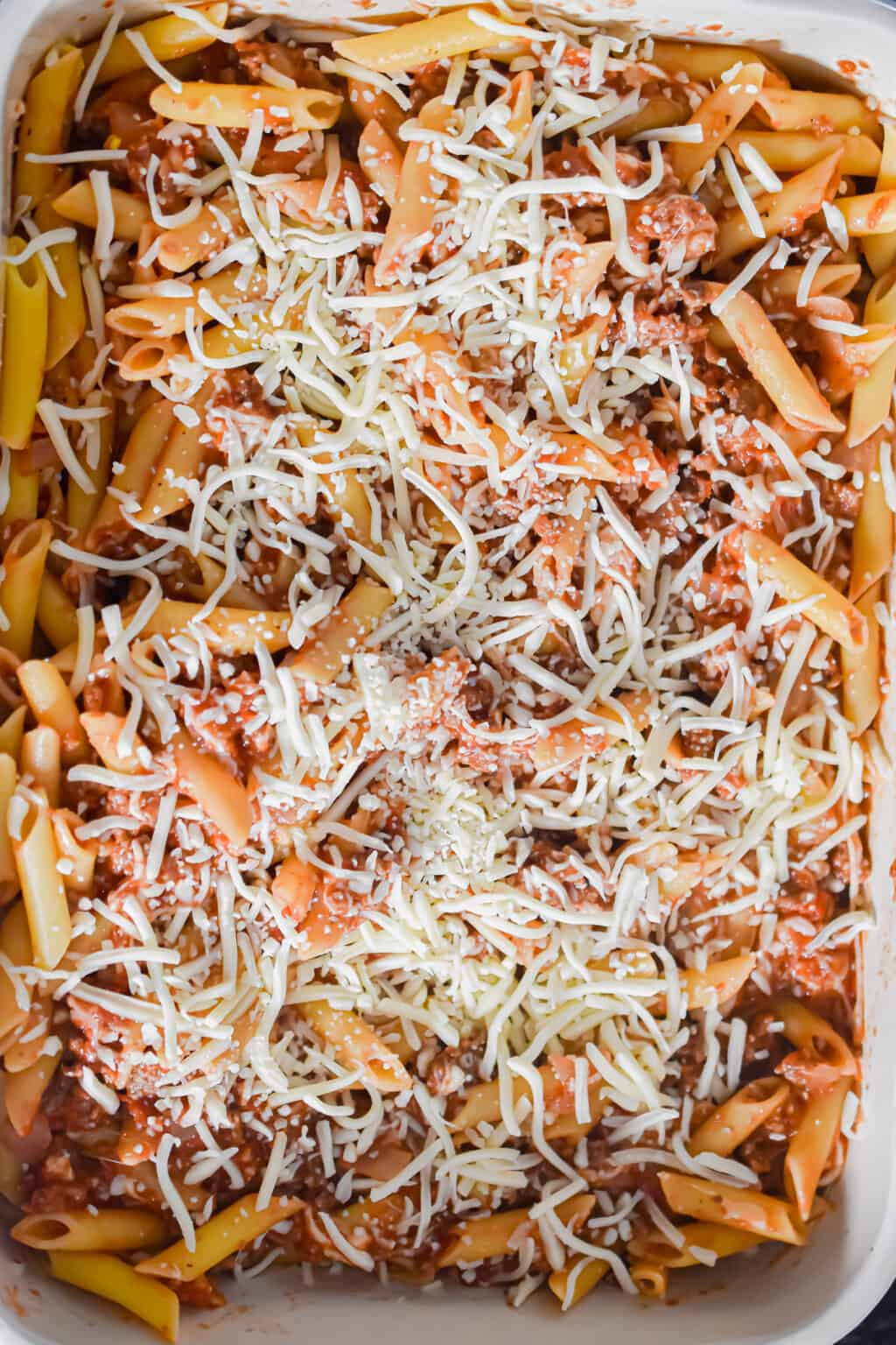 Meaty Marinara Baked Pasta (Easy Weeknight Dinner!) Lynn's Way of Life