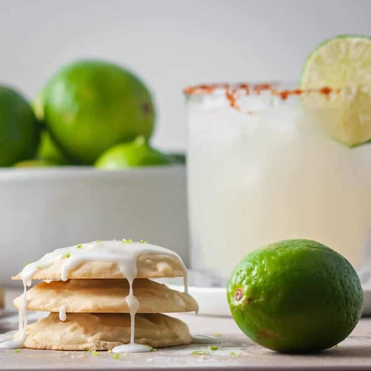 Image for Margarita Cookies with Tequila Lime Glaze — Marley's Menu