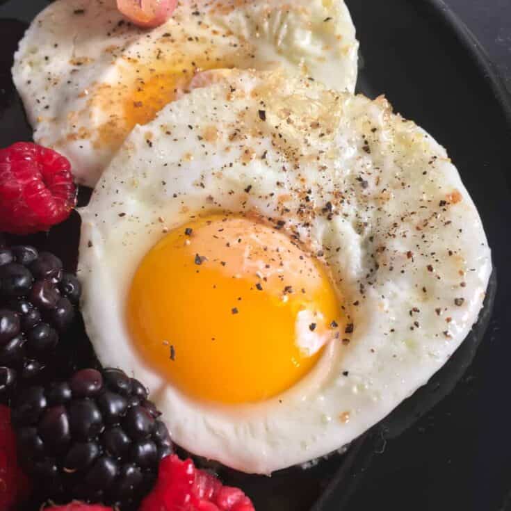 Image for Fried Eggs in Air Fryer Recipe