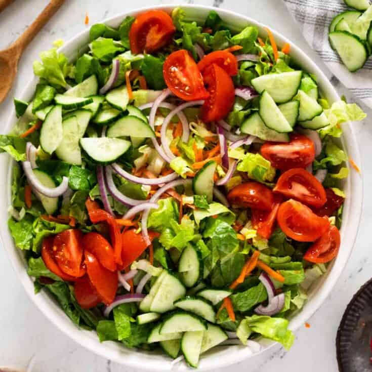 Image for How to Make A Simple House Salad