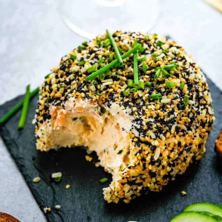 Image for Everything Bagel Smoked Salmon Cheese Ball