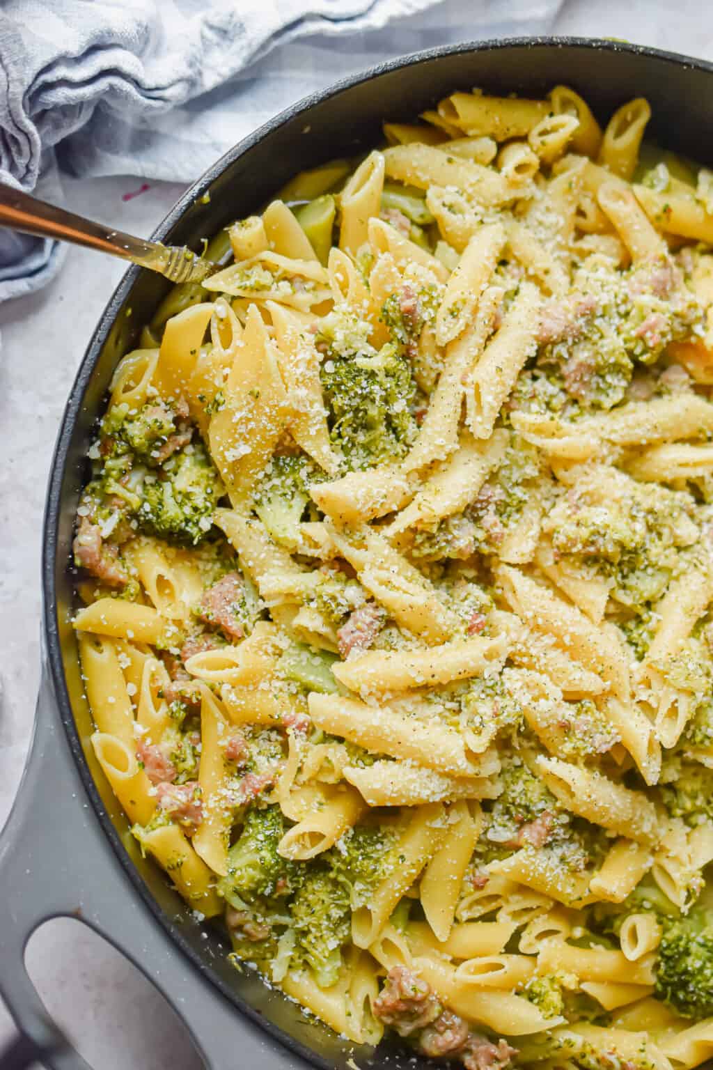 One Pot Sausage and Broccoli Pasta Lynn's Way of Life