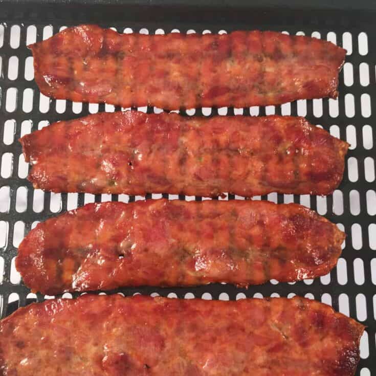 Image for Air Fryer Turkey Bacon (Recipe + VIDEO!)