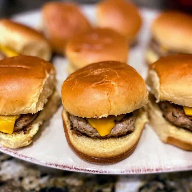 Image for The Easiest Turkey Burger Sliders