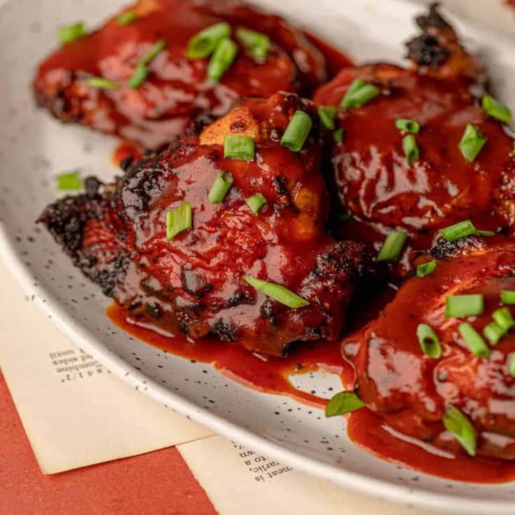 Image for Air Fryer BBQ Chicken Thighs