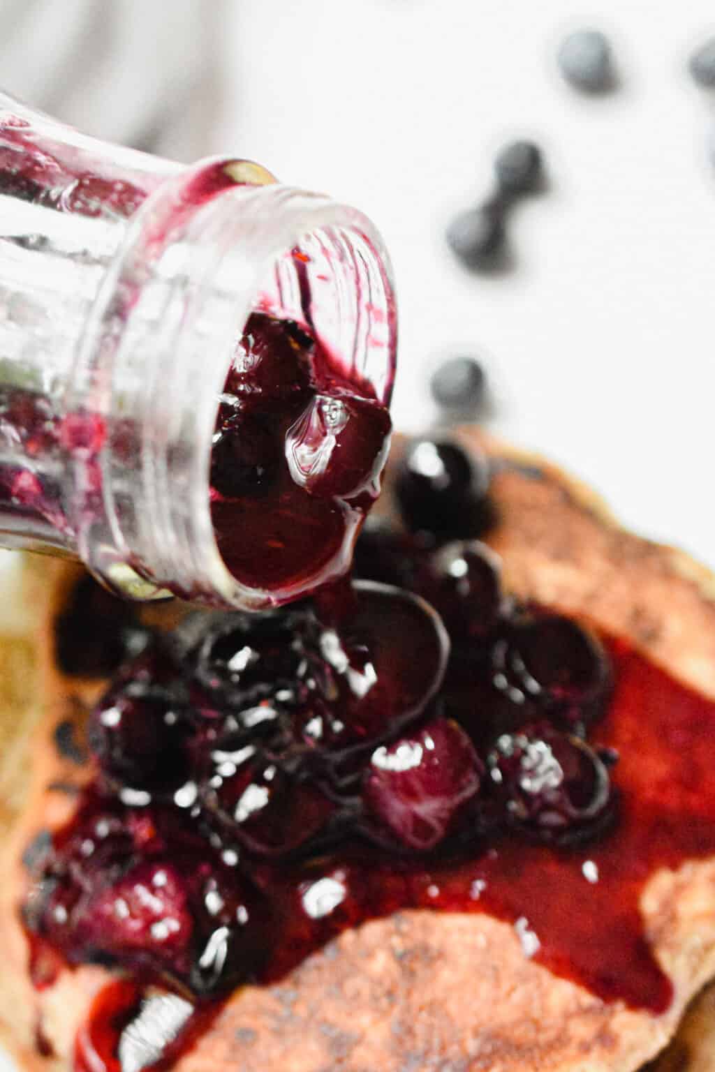 Homemade Blueberry Sauce for Pancakes Lynn's Way of Life