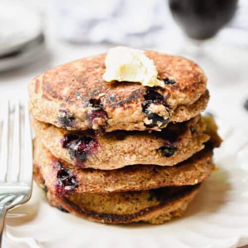 Blueberry Oatmeal Pancakes Recipe Lynn's Way of Life