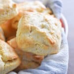 The texture of the two ingredient biscuits are shown.