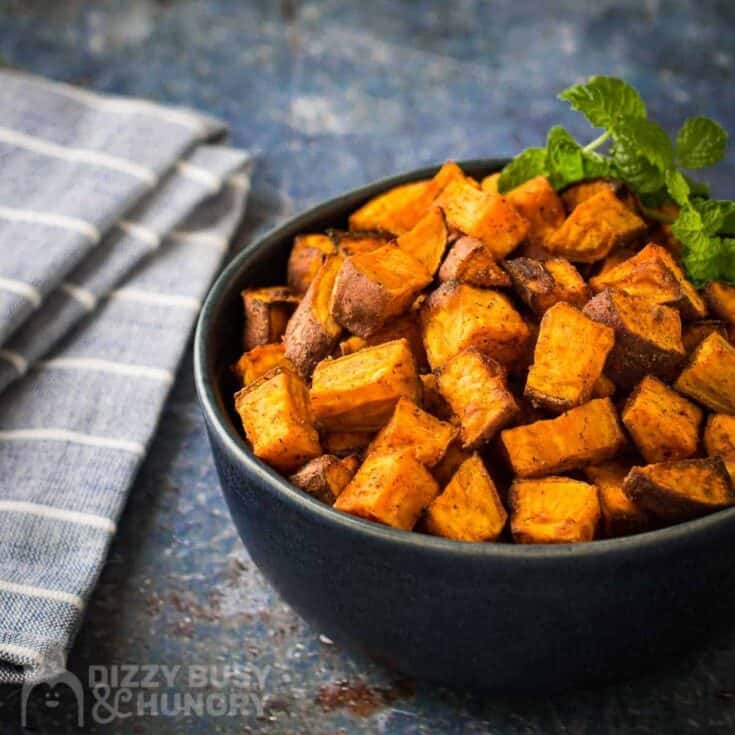 Image for Air Fryer Sweet Potato Cubes