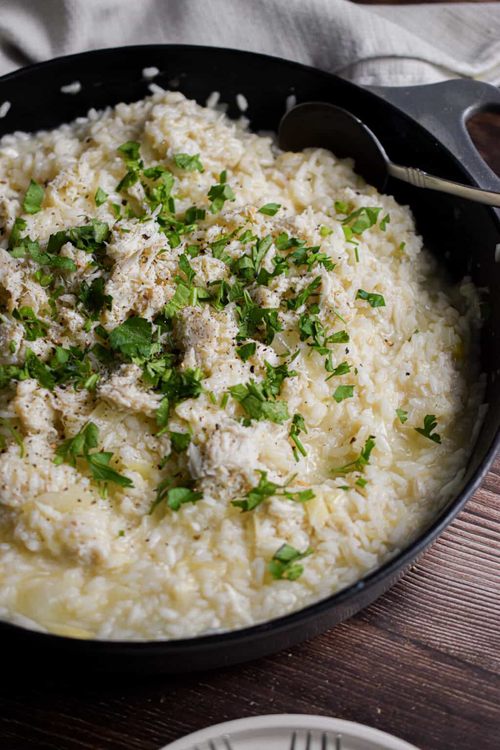 Creamy Crab Risotto Recipe - Lynn's Way of Life