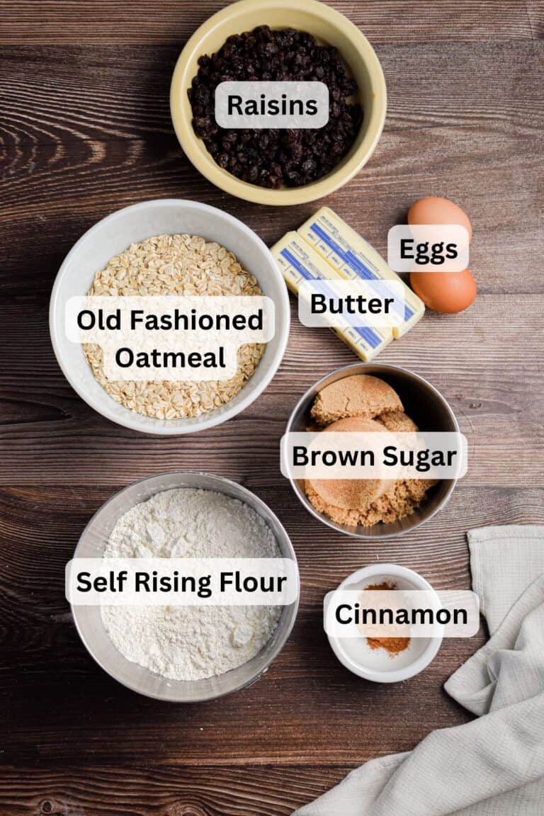 Oatmeal Raisin Cookies with Self Rising Flour Lynn