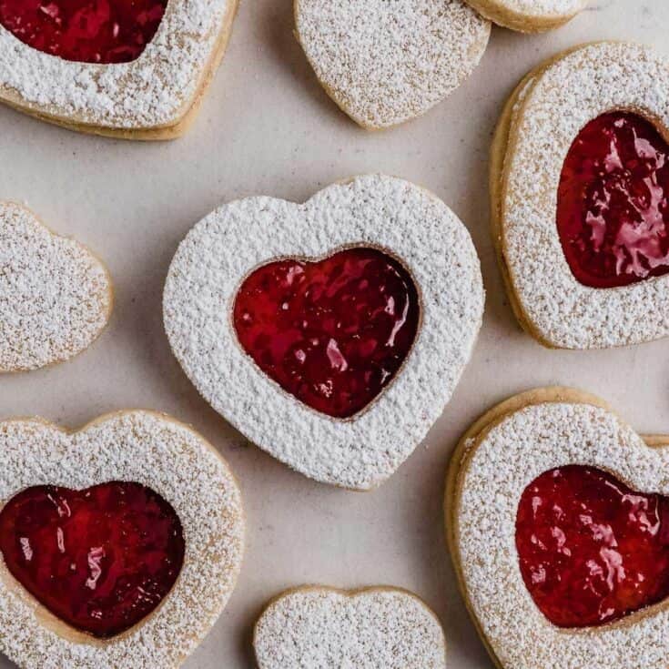 Image for Sourdough Linzer Cookies