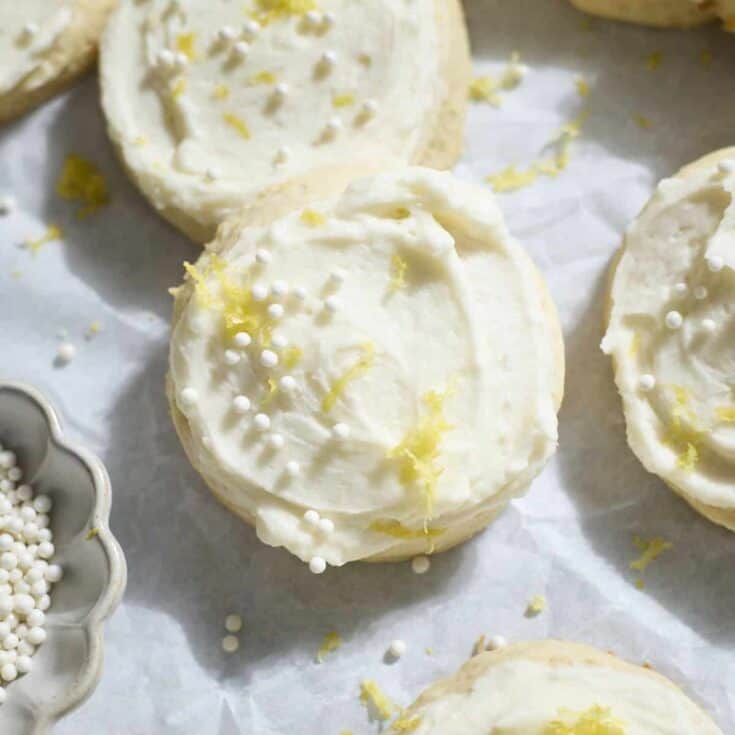 Image for Sourdough Discard Lemon Sugar Cookies