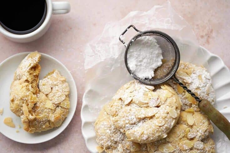 Image for Almond Croissant Cookies Recipe (Optionally With Sourdough Discard!)
